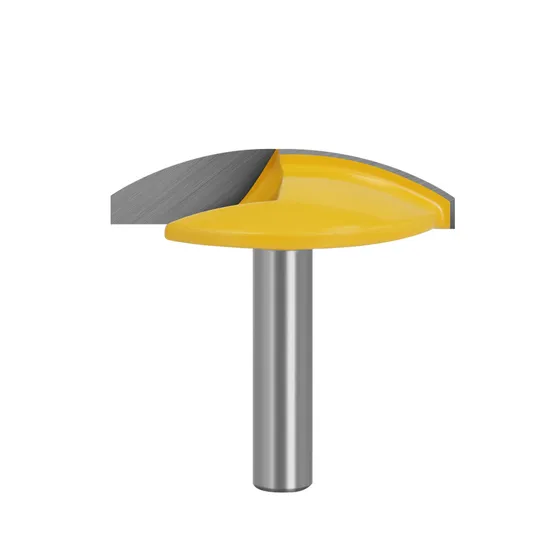 Lavie 8mm Shank Thin Type Bowl Flat Bottom Router Bit for Woodworking